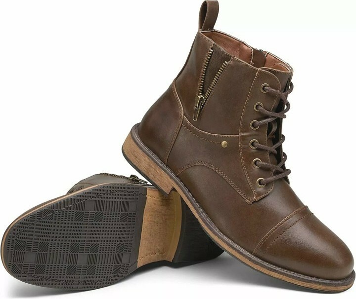 Ботинки Vostey Men's Motorcycle Boots 